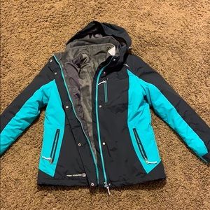 Free Country brand 3-in-1 winter coat.